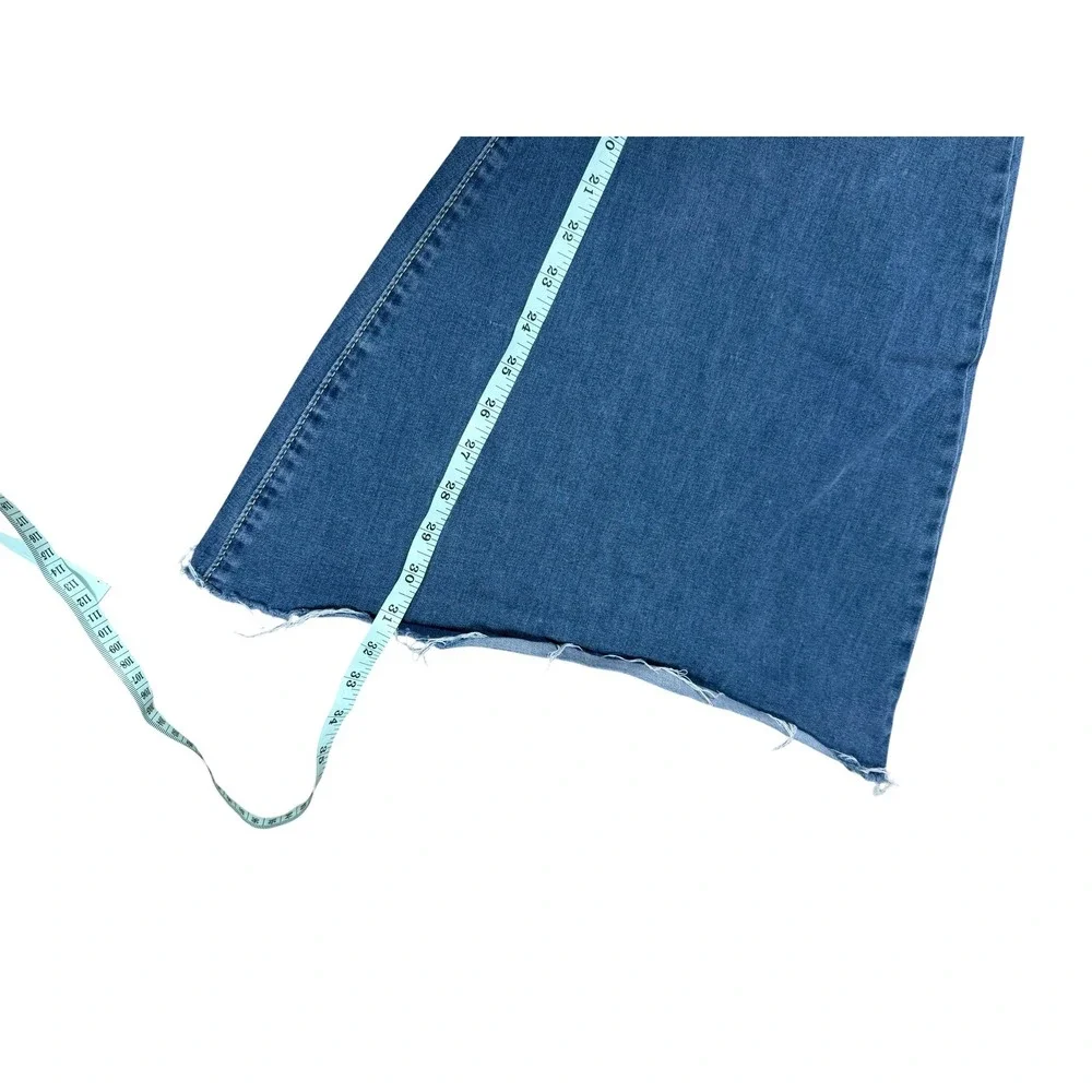 Free People Just Float On Flare‎ Jeans Light Wash High Rise Bell Bottom 28